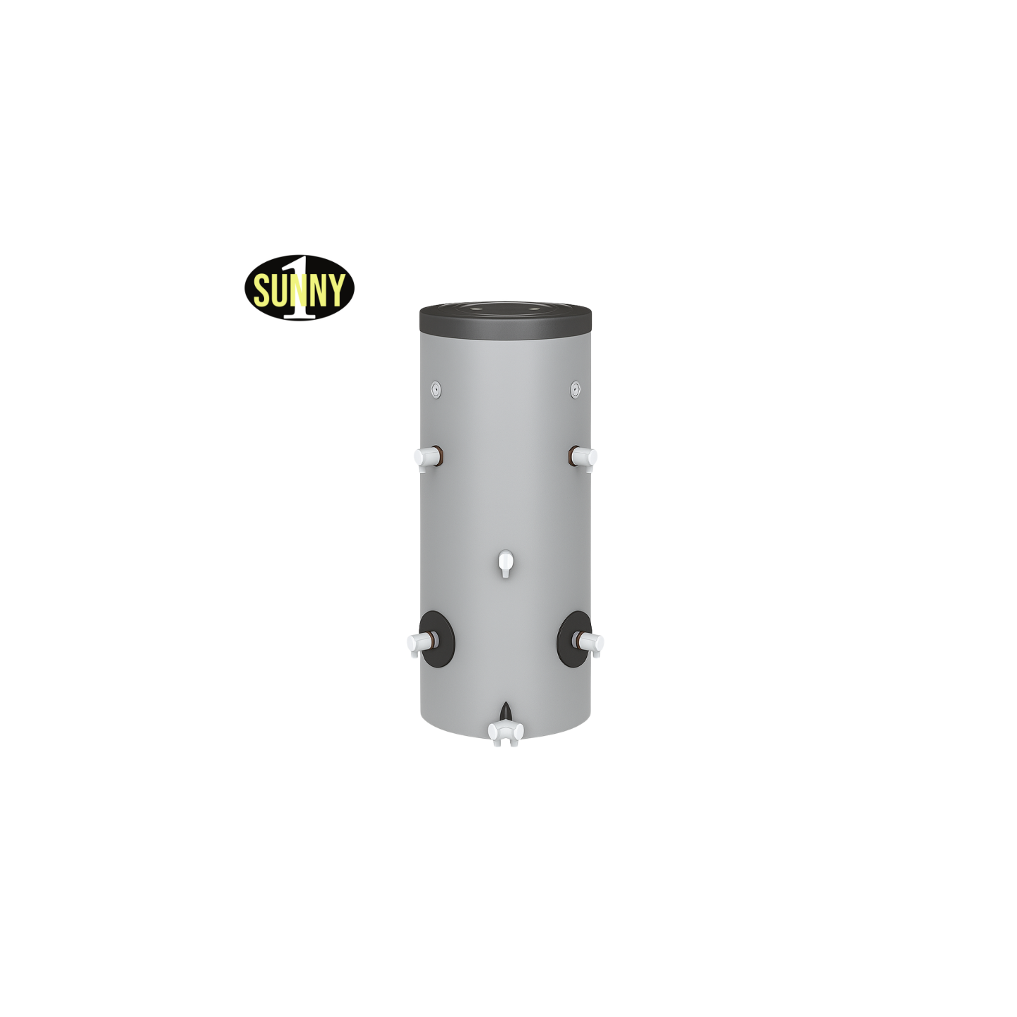 Ballon tampon émaillé 200L sans serpentin