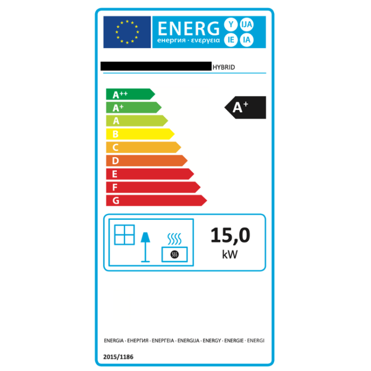 Poêle mixte bois et granulés hybride - BRONPI