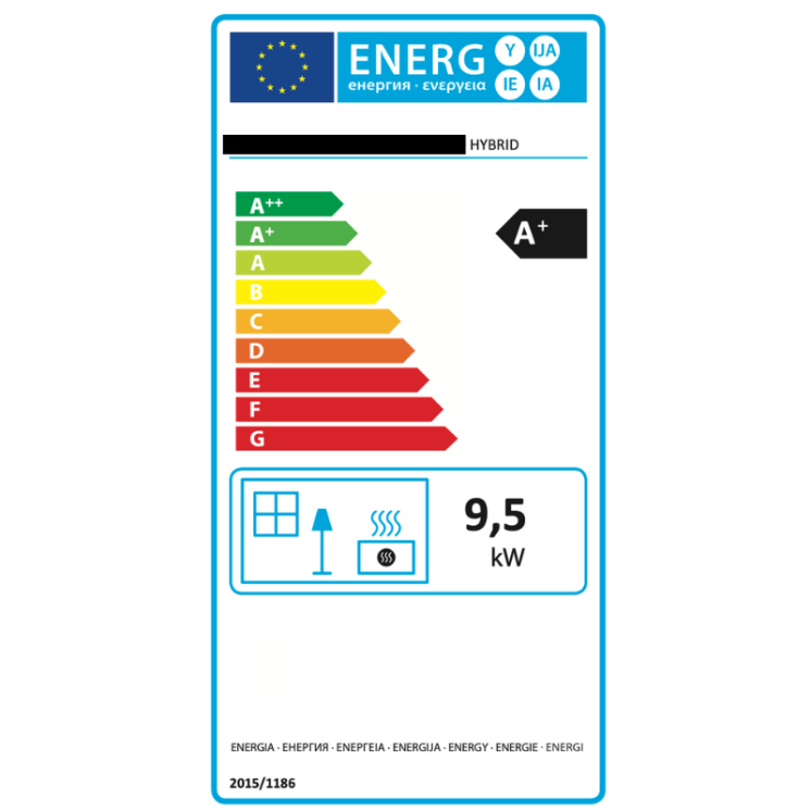 Poêle mixte bois et granulés hybride - BRONPI