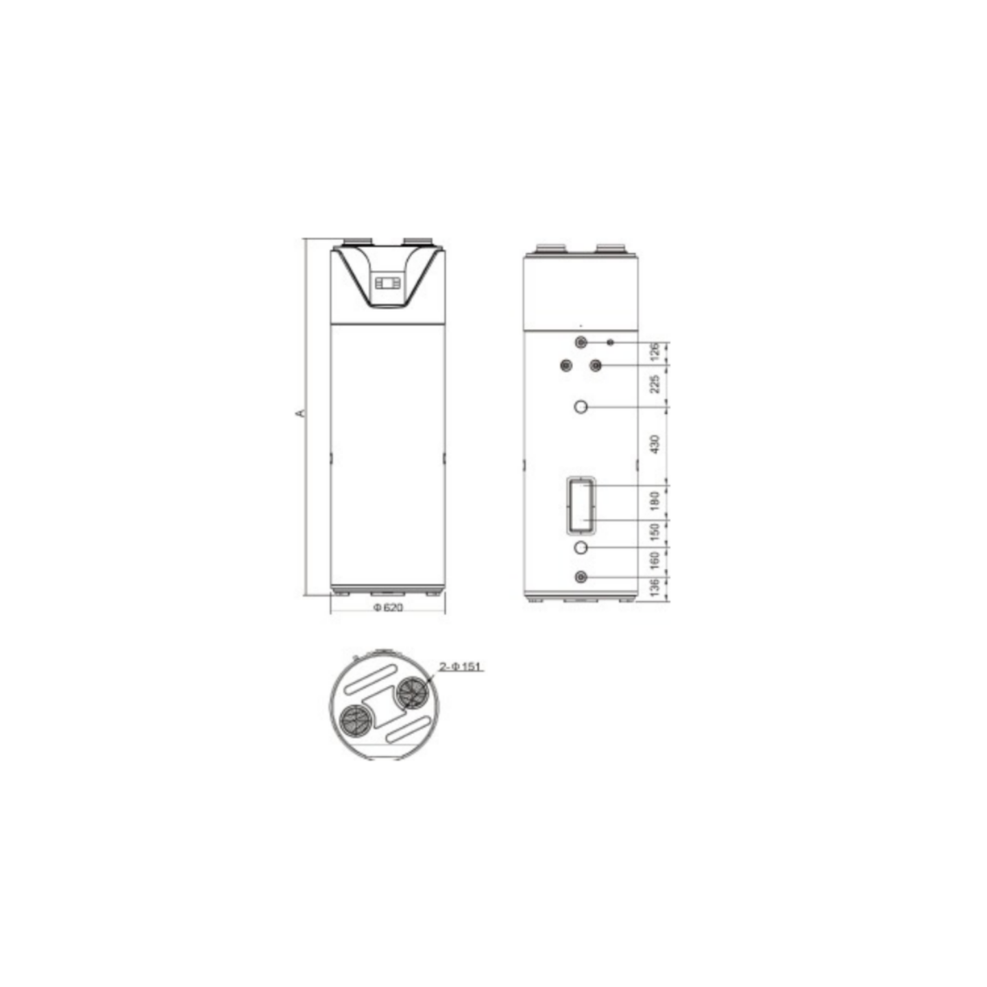 Chauffe-eau thermodynamique 250L – ECS économique