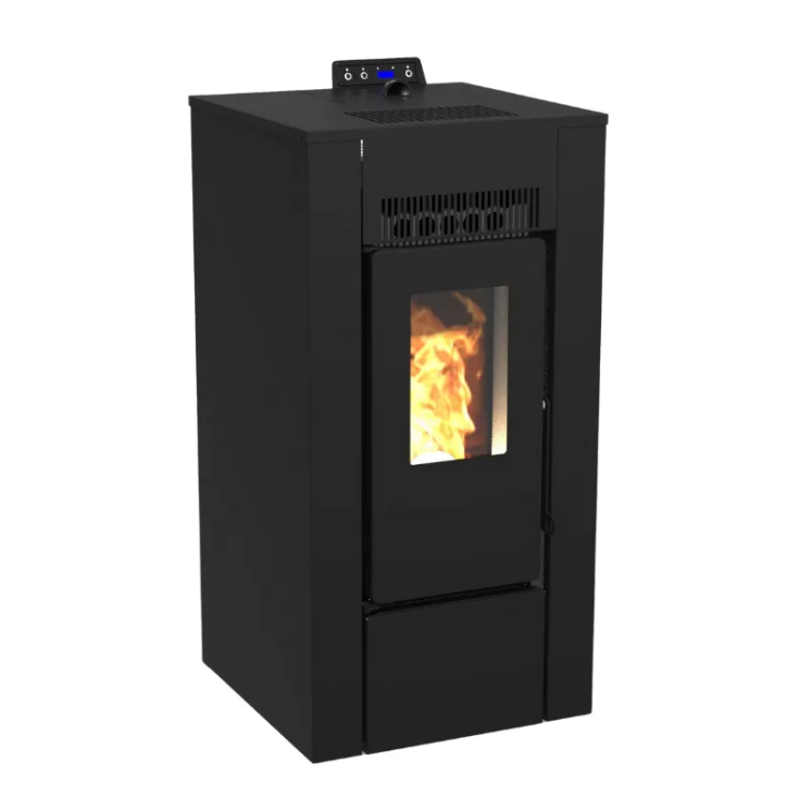 Poêle à pellet étanche LVZ Alexa 11 noir – vue produit
