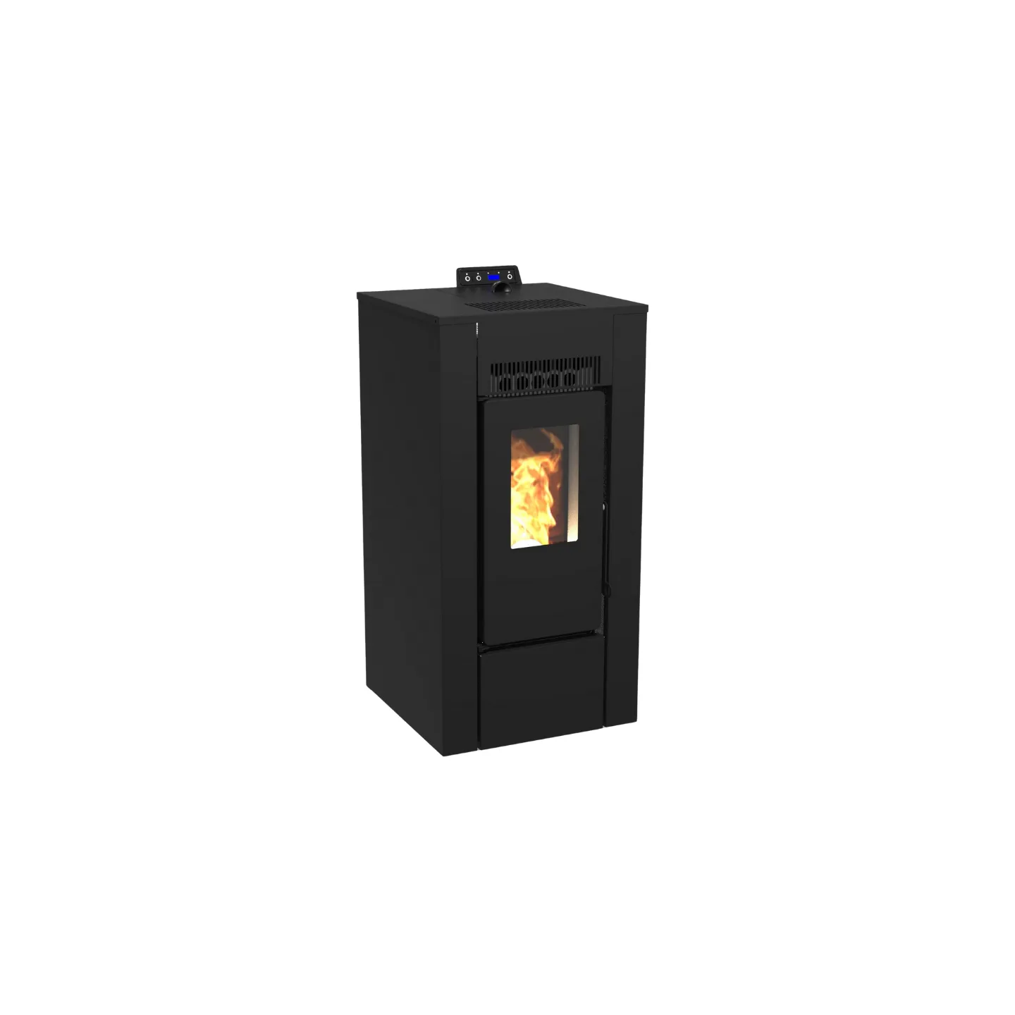 Poêle à pellet étanche LVZ Alexa 11 noir – vue produit