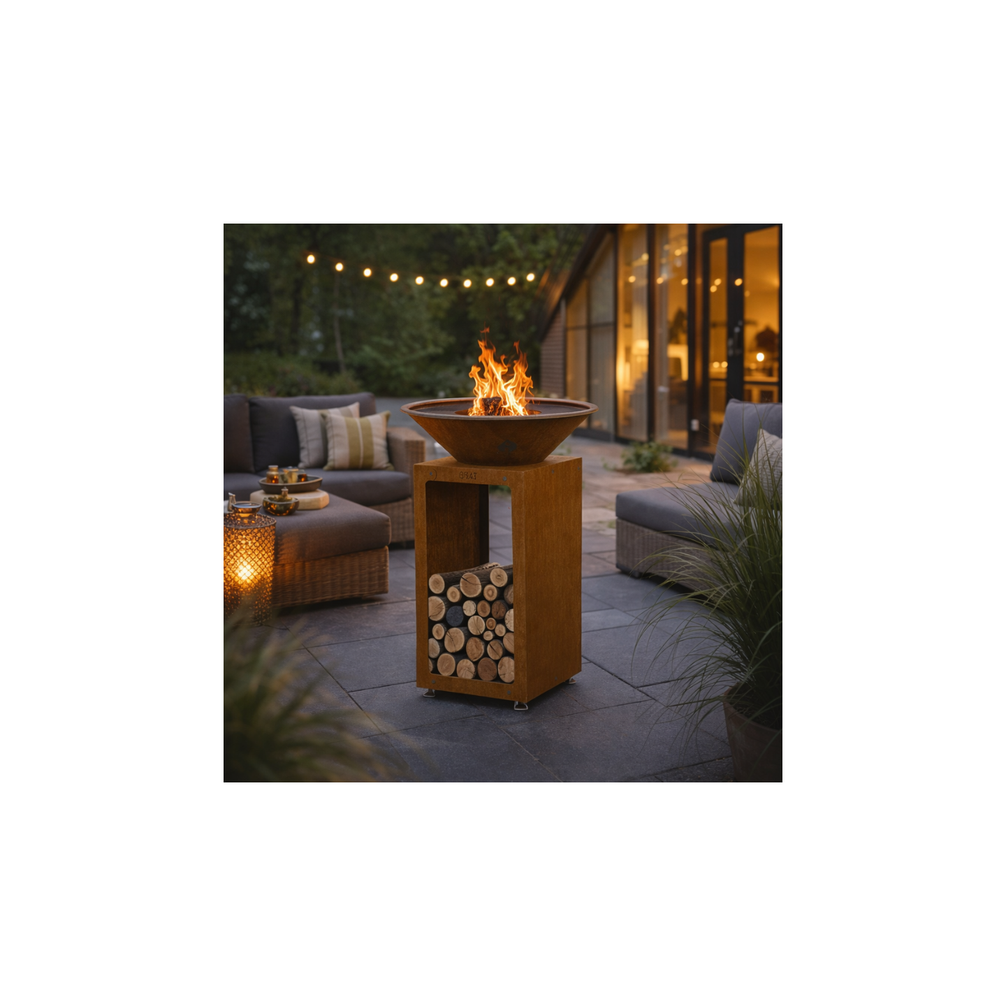 Brasero plancha B.B.O 58 Oyat – Compact & feu de bois