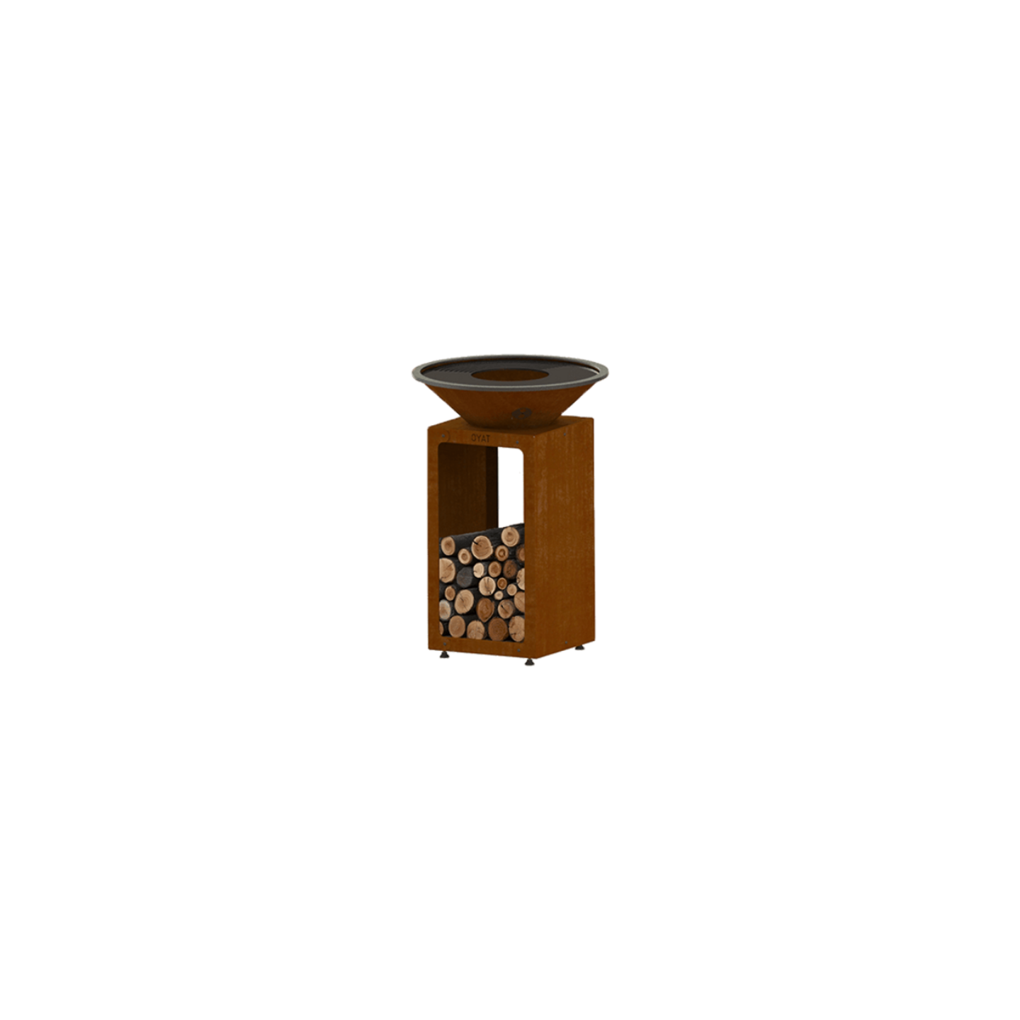 Brasero plancha B.B.O 58 Oyat – Compact & feu de bois