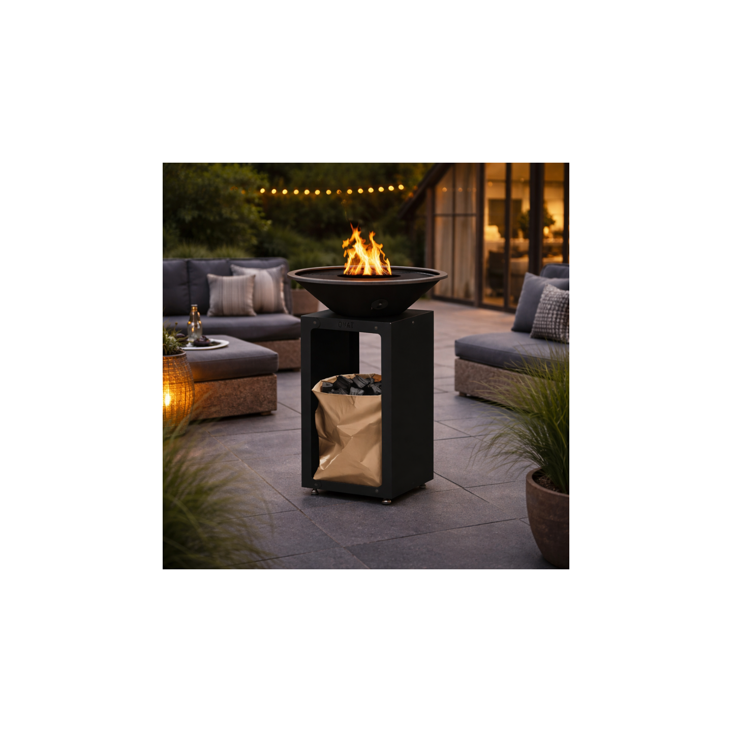 Brasero plancha B.B.O 58 Oyat – Compact & feu de bois