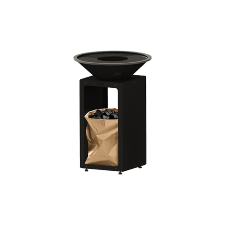 Brasero plancha B.B.O 58 Oyat – Compact & feu de bois