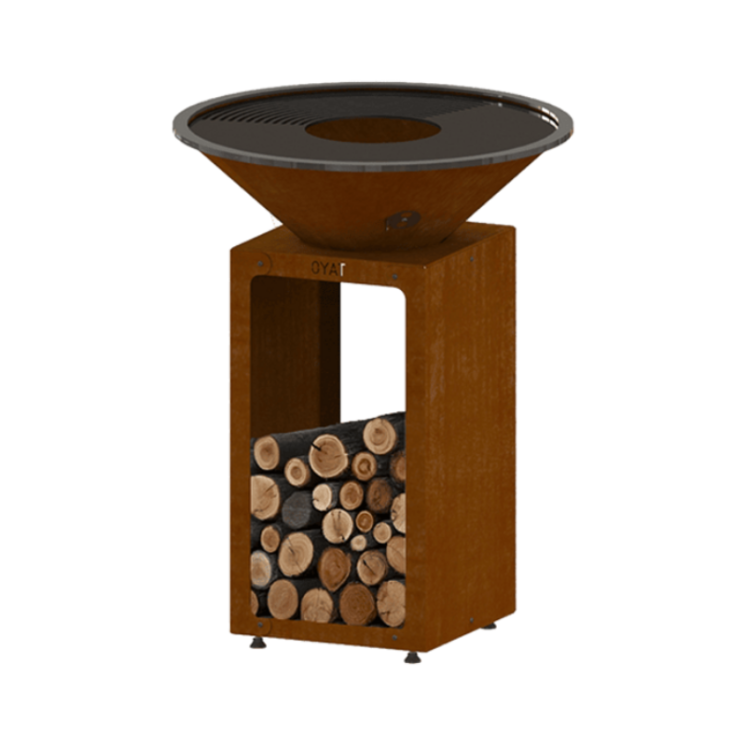 Brasero plancha B.B.O 68 Oyat – Barbecue feu de bois
