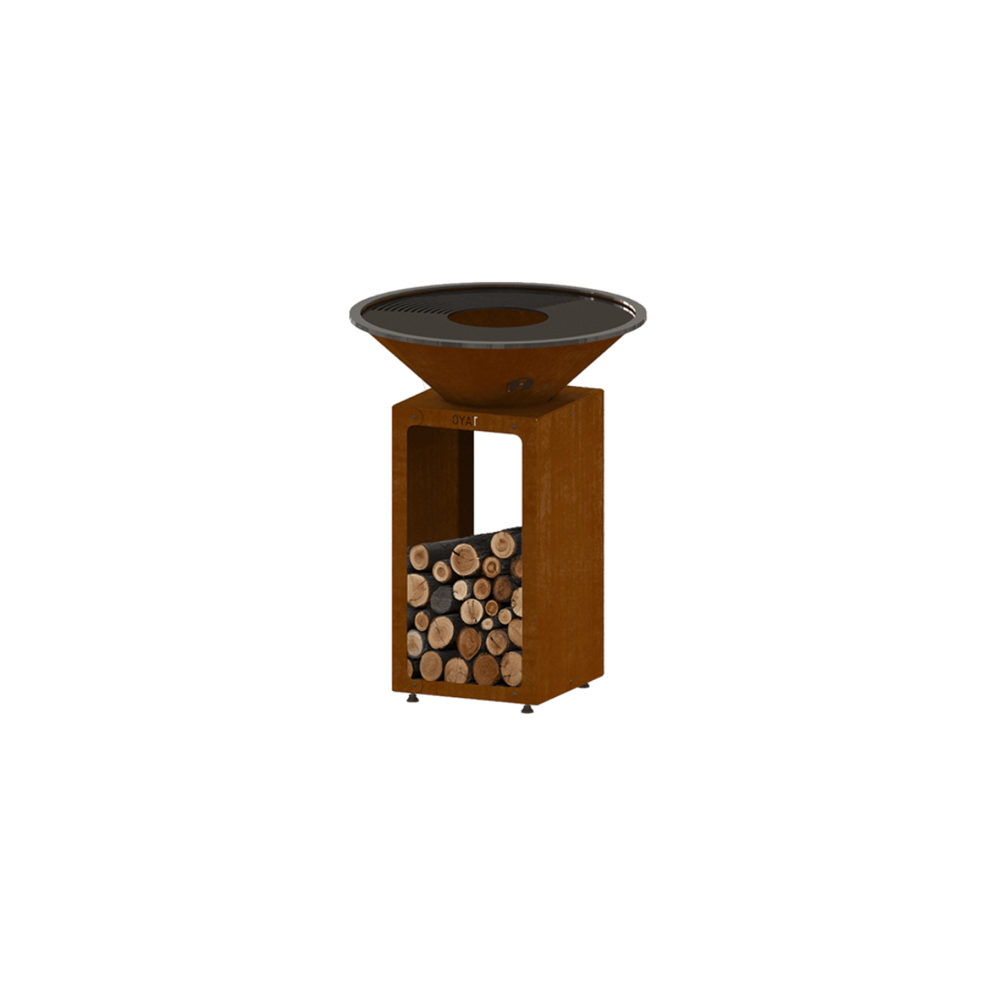 Brasero plancha B.B.O 68 Oyat – Barbecue feu de bois