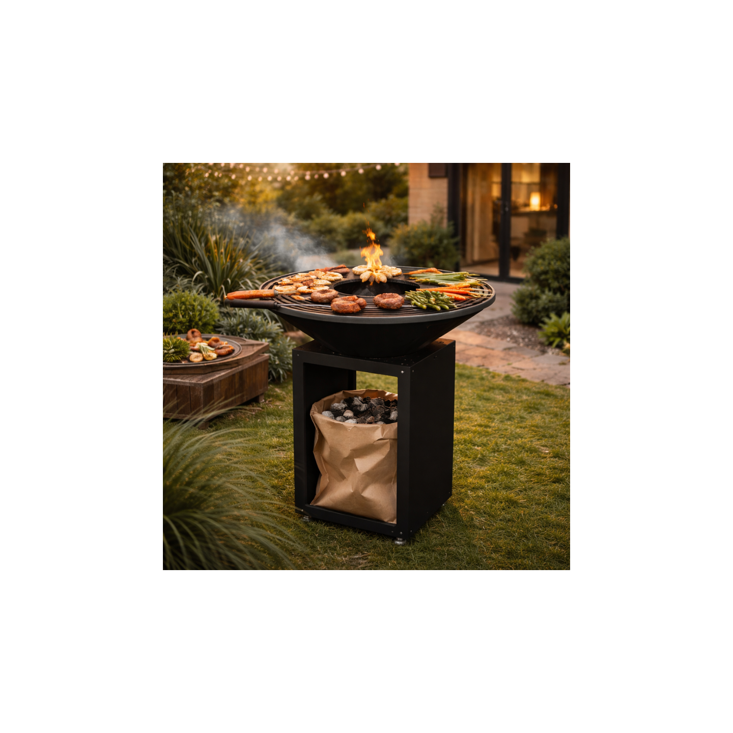 Brasero plancha B.B.O 68 Oyat – Barbecue feu de bois