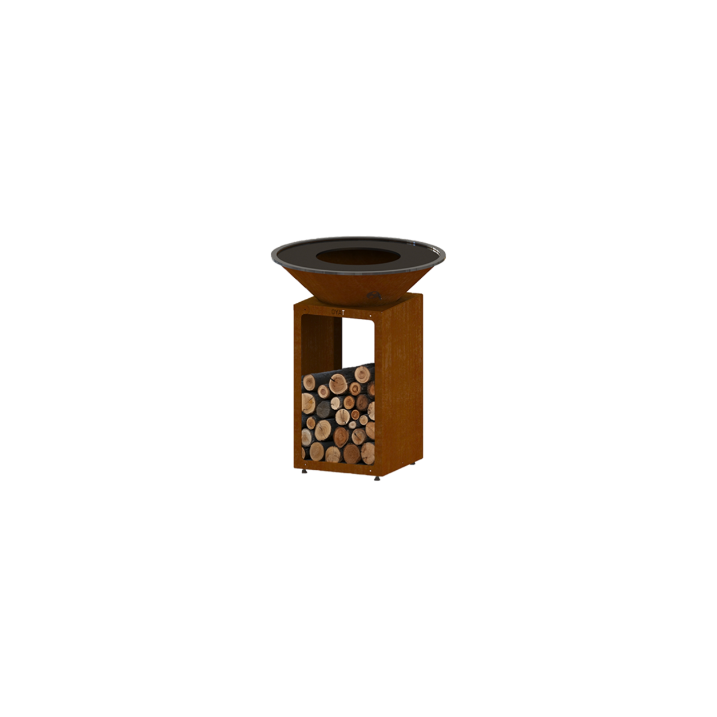 Brasero plancha B.B.O 78 Oyat – Grande cuisson feu de bois