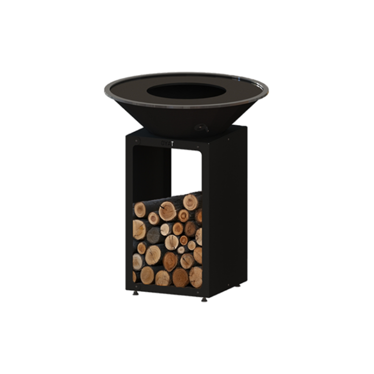 Brasero plancha B.B.O 78 Oyat – Grande cuisson feu de bois
