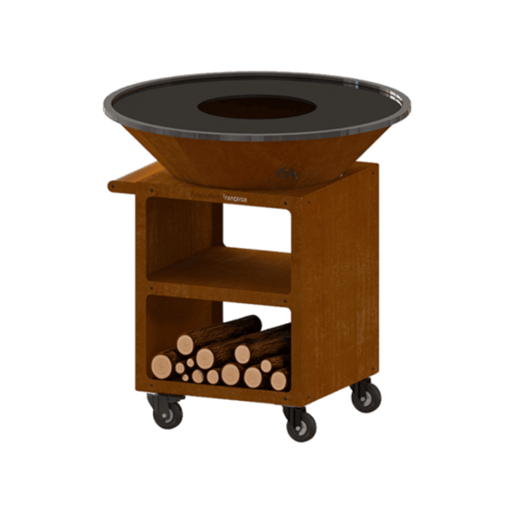 Brasero plancha Pontaillac 98 Pro – Grande capacité pro