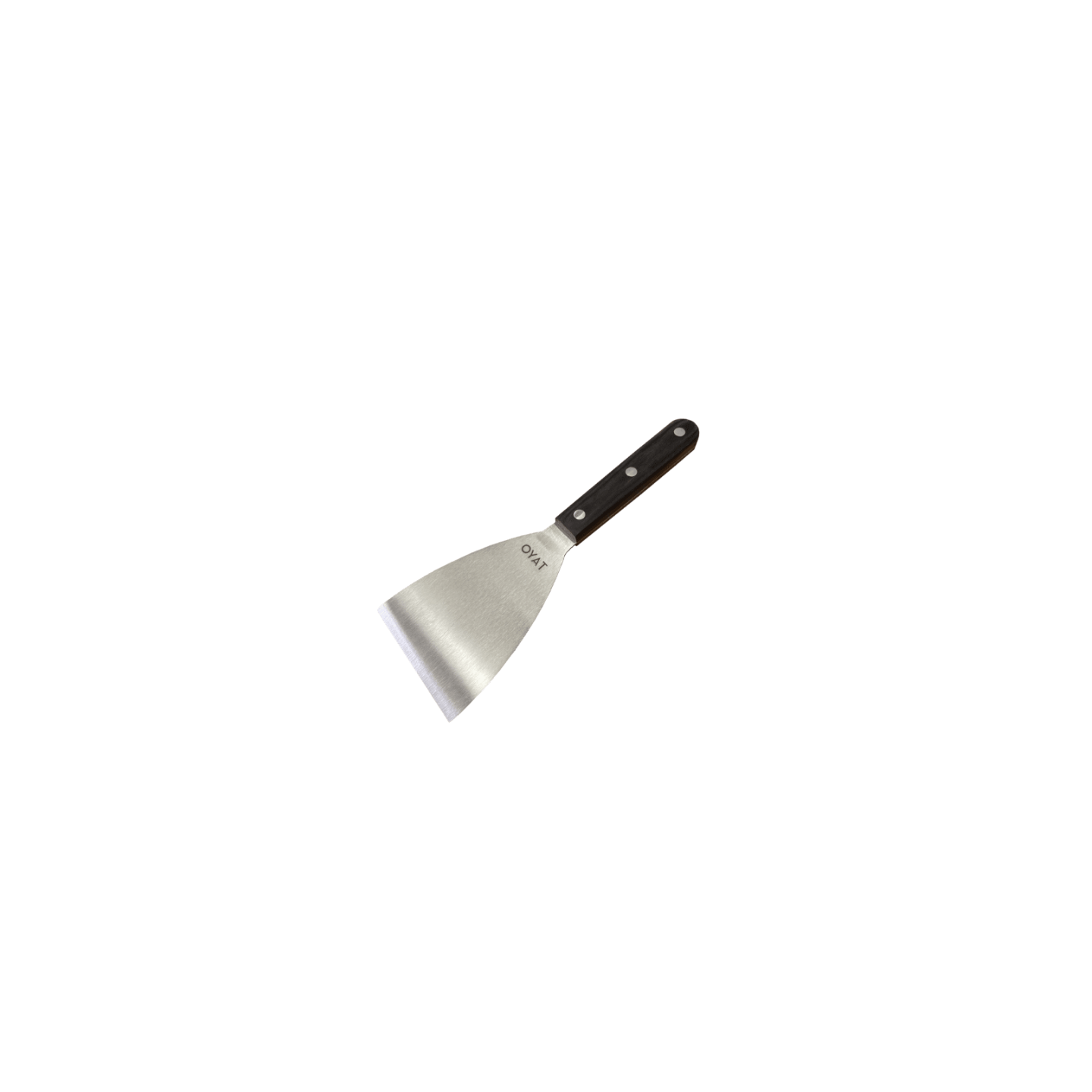 Spatule plate OYAT pour brasero – nettoyage et cuisson facile