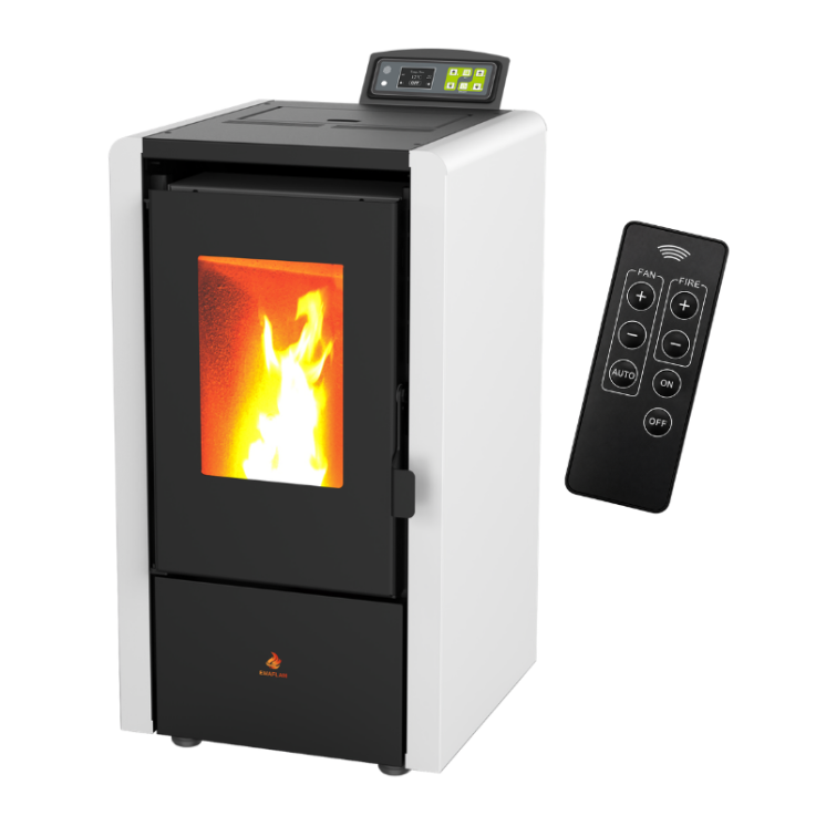 Poêle à granulés étanche EMMA 6 kW avec télécommande