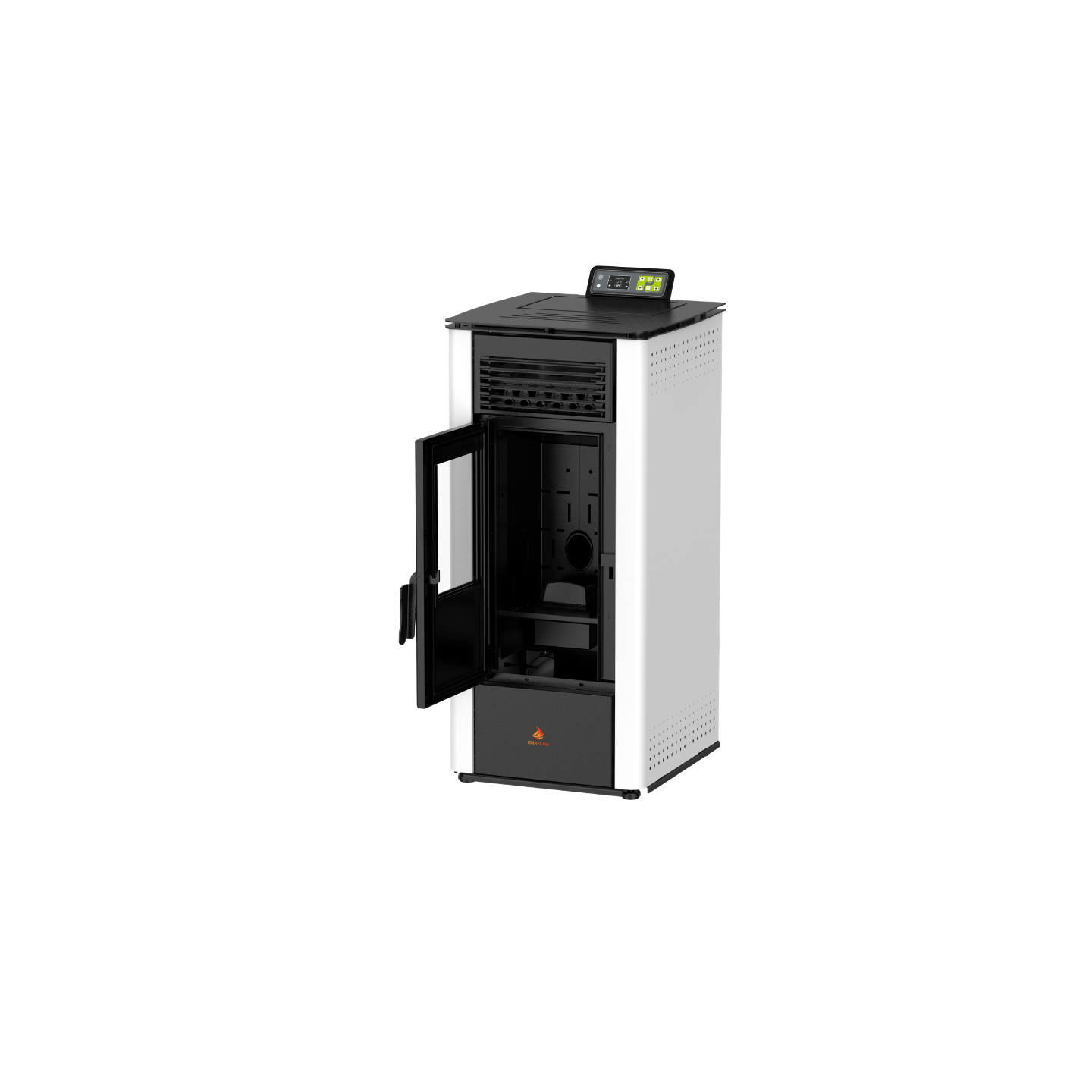 Poêle à granulés étanche EMMA 10 kW avec télécommande