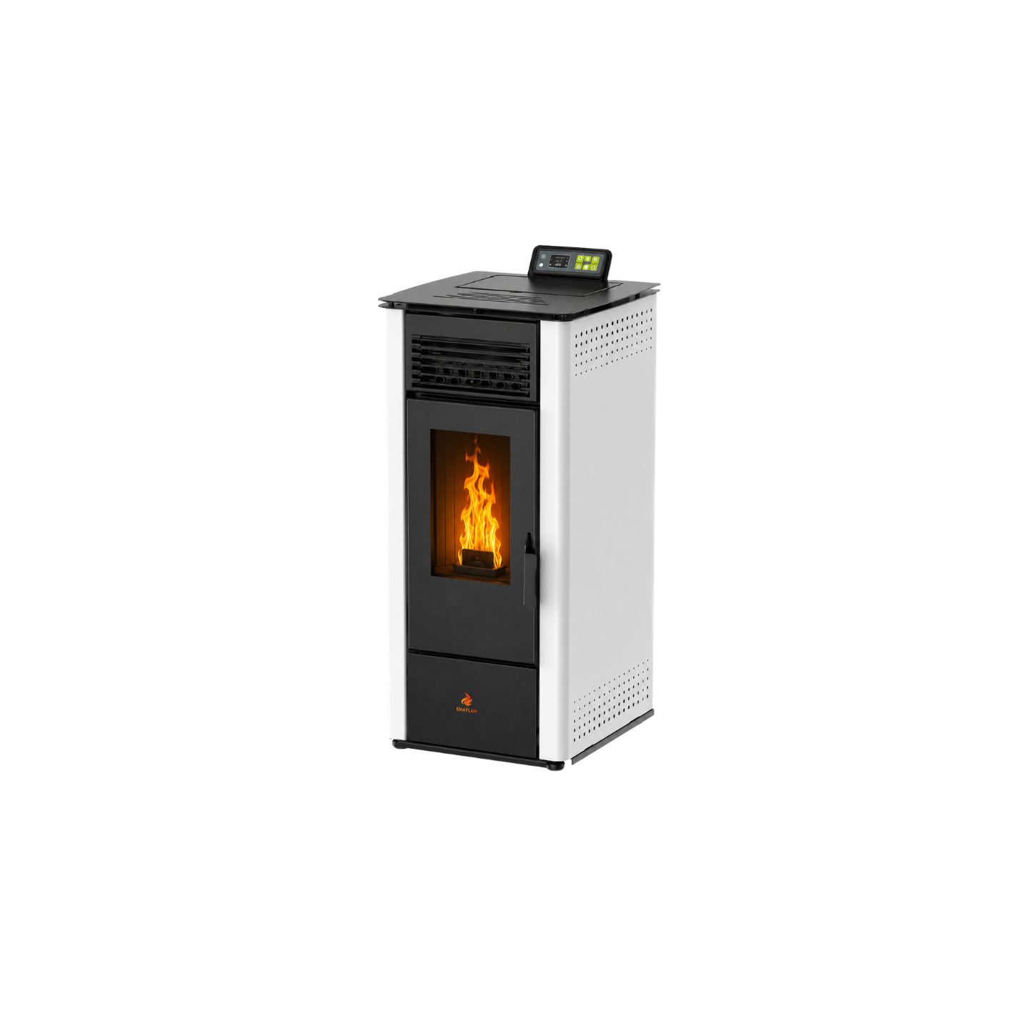 Poêle à granulés étanche EMMA 10 kW avec télécommande