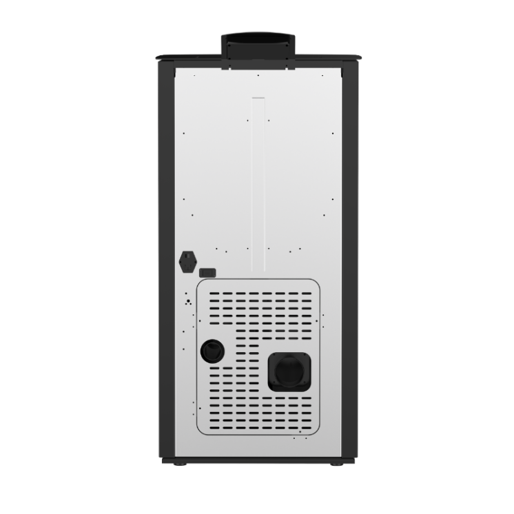Poêle à granulés étanche EMMA 15 kW avec télécommande