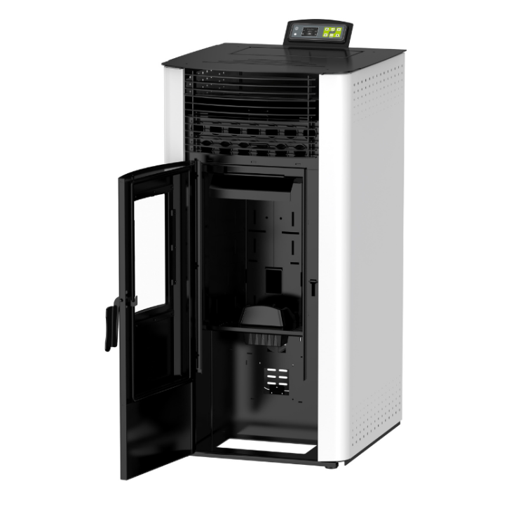 Poêle à granulés étanche EMMA 15 kW avec télécommande