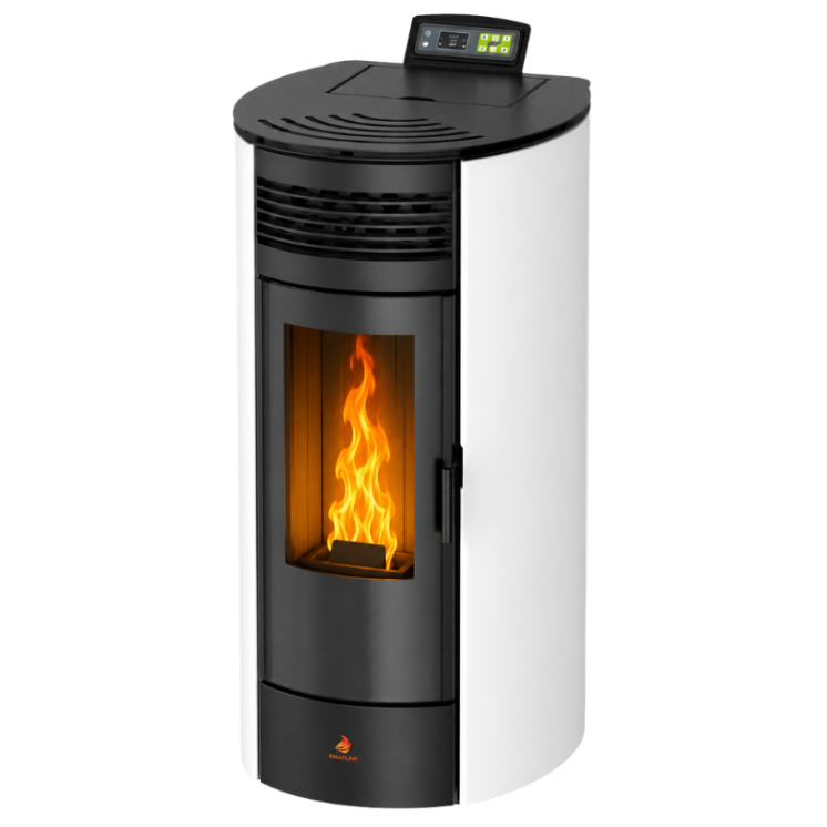 Poêle à granulés étanche FLORA 14 kW Télécommande | EMAFLAM