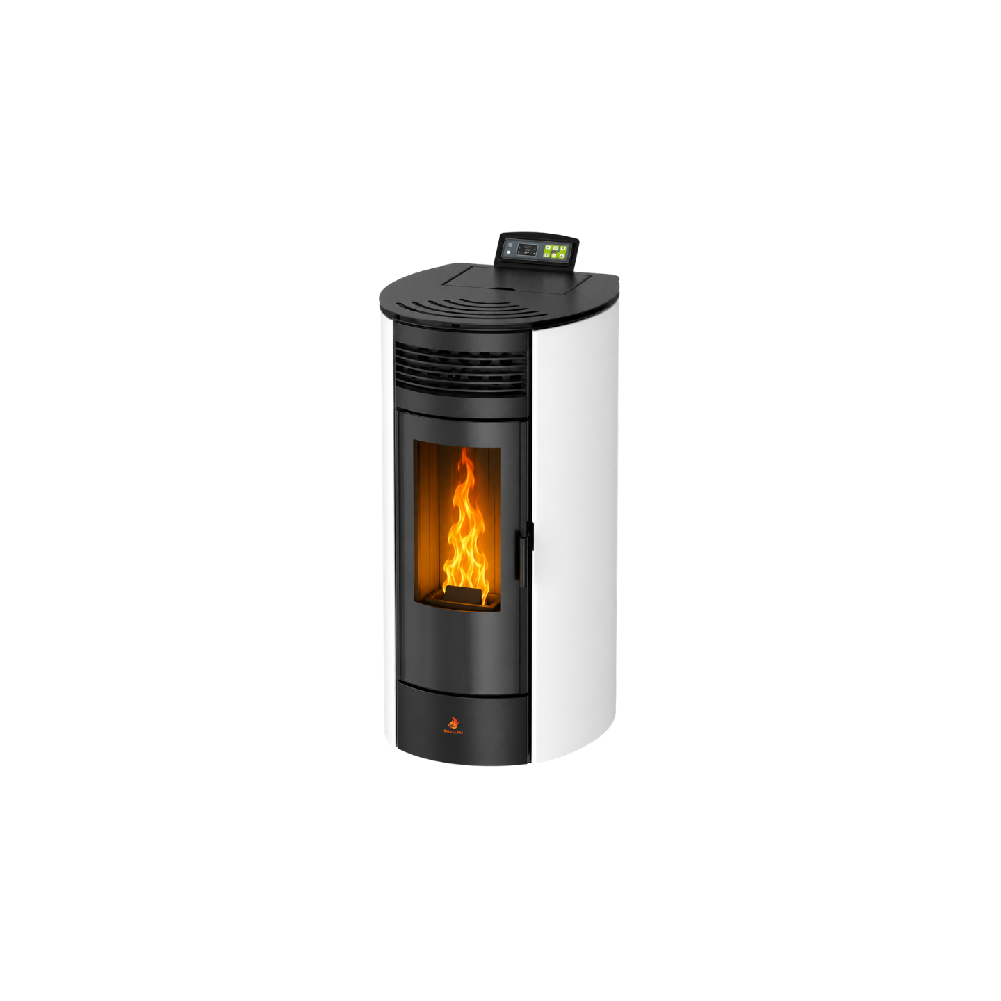Poêle à granulés étanche FLORA 14 kW Télécommande | EMAFLAM