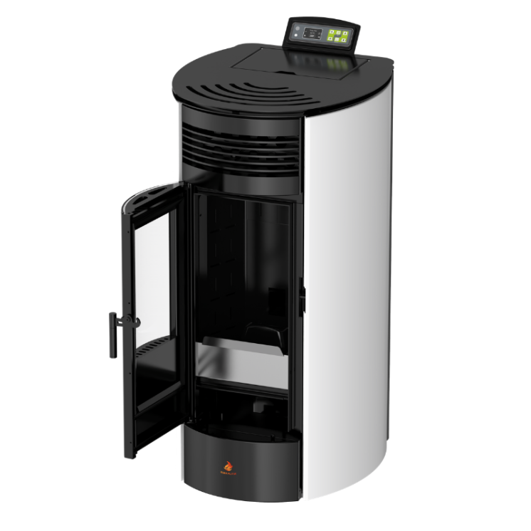 Poêle à granulés étanche FLORA 14 kW Télécommande | EMAFLAM