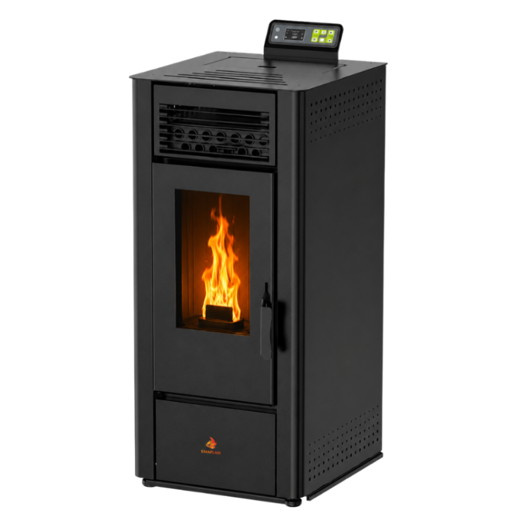 Poêle à granulés FLORA 14 kW Télécommande | EMAFLAM