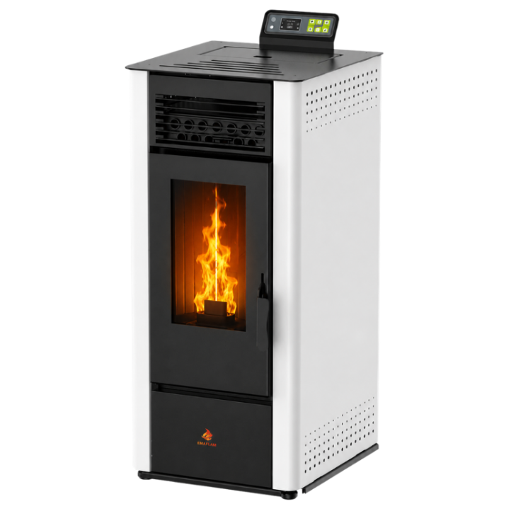 Poêle à granulés FLORA 14 kW Télécommande | EMAFLAM
