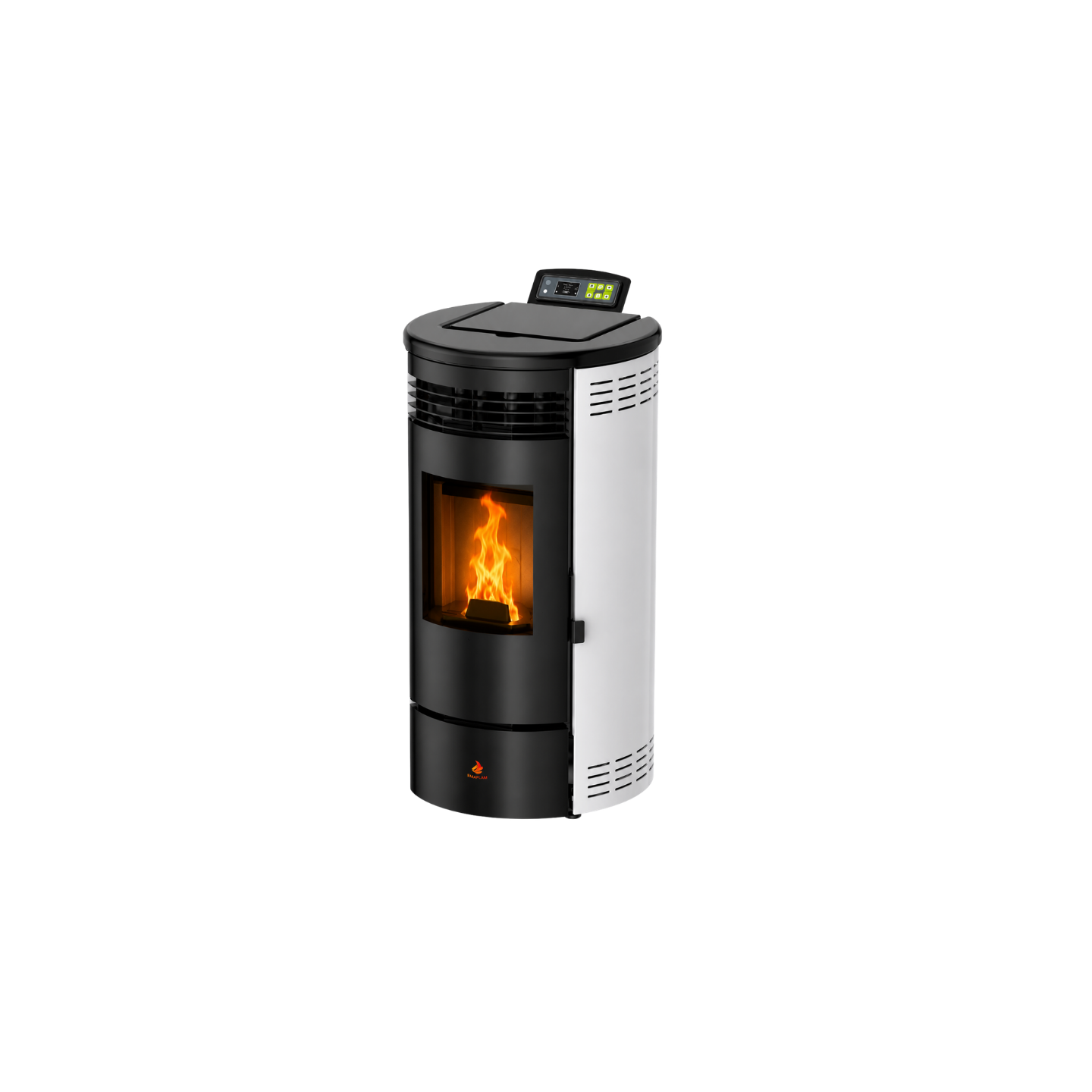 Pack poêle à granulés étanche FLORA 9 kW avec kit ventouse