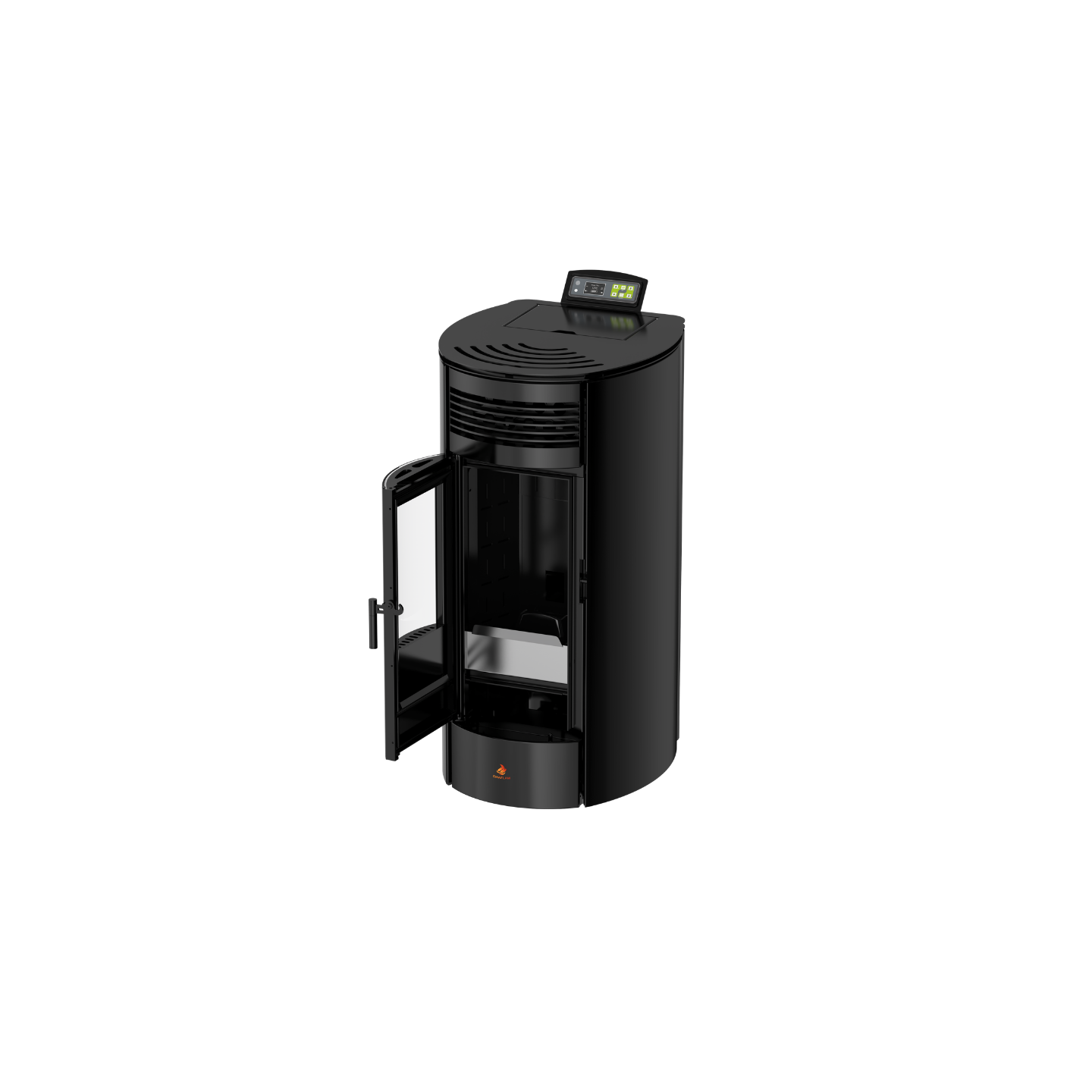 Pack poêle à granulés étanche FLORA 14 kW avec kit ventouse