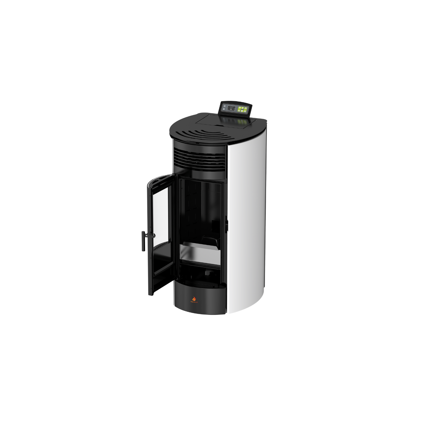 Pack poêle à granulés étanche FLORA 14 kW avec kit ventouse