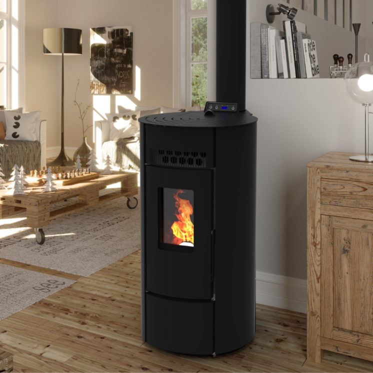 Poêle à granules étanche - LVZ LEANDRO 9