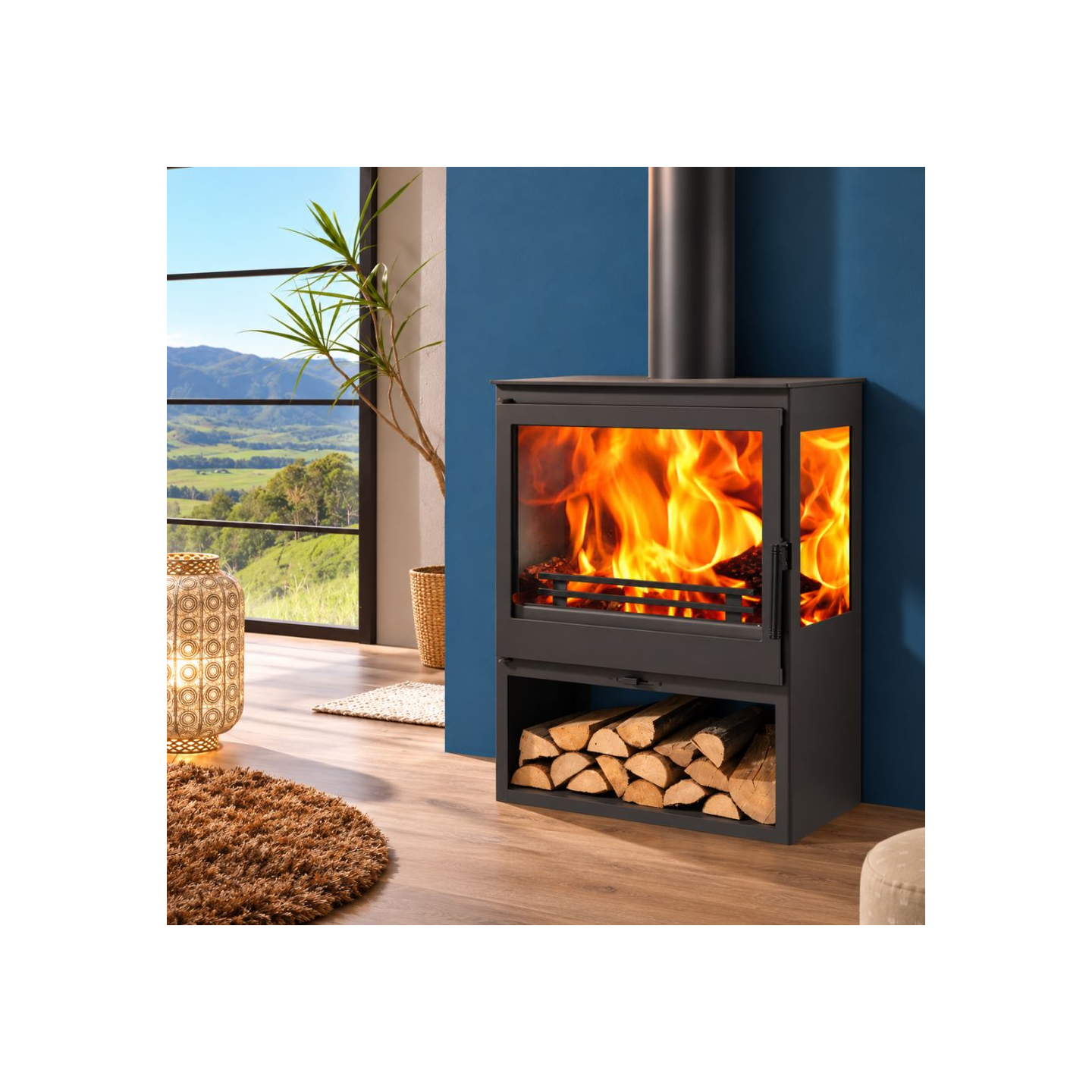 Poêle à bois DIAMANT 7,8 kW - PANADERO