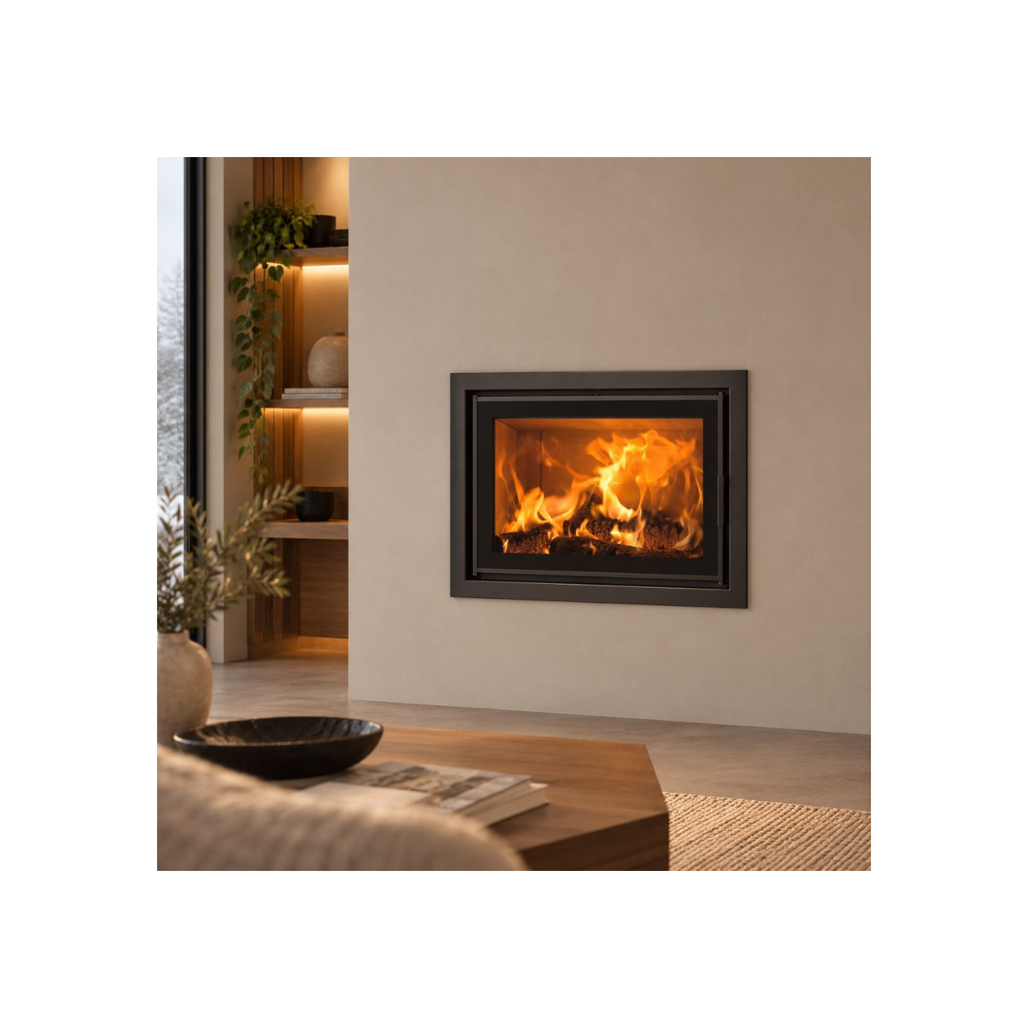 Insert à bois F-820-S 6,7 kW - PANADERO