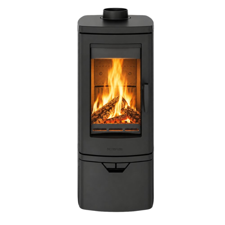 Poêle à bois fonte FJELL 3 vitres 6,7 kW | NORDFLAM