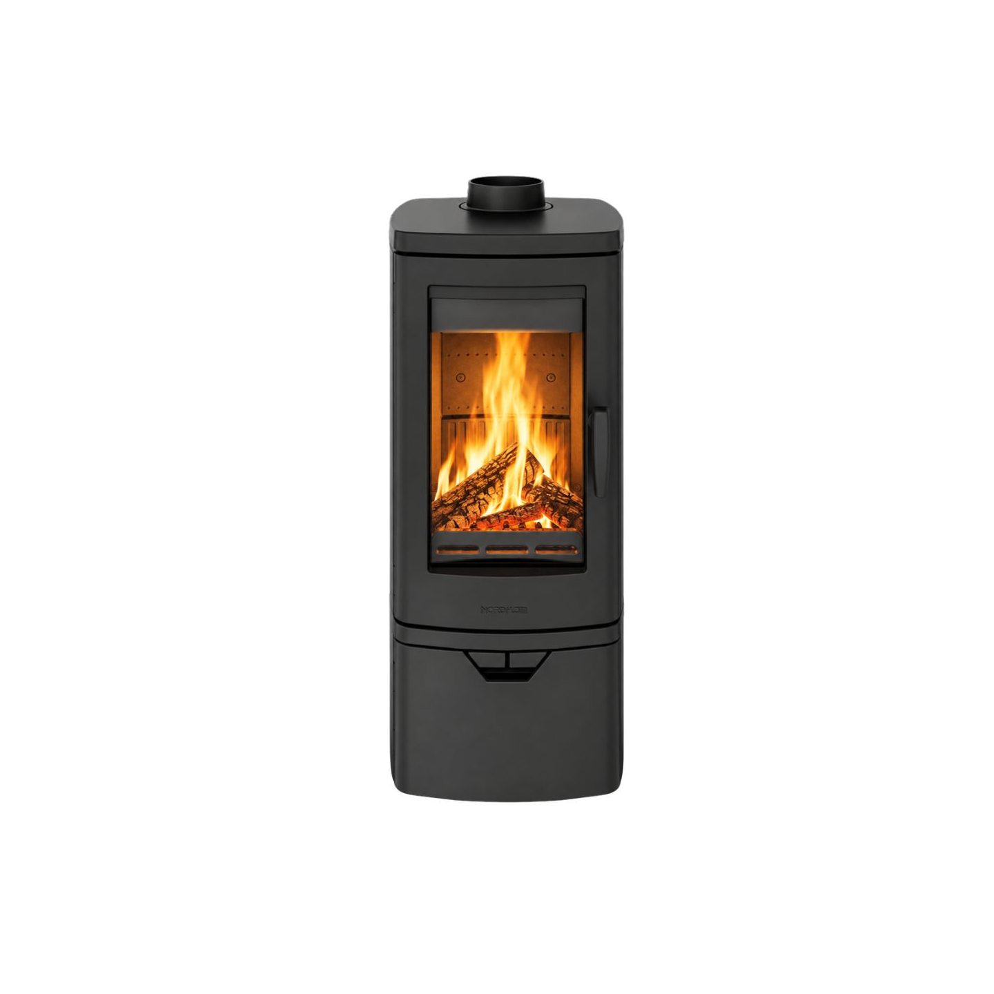 Poêle à bois fonte FJELL 3 vitres 6,7 kW | NORDFLAM