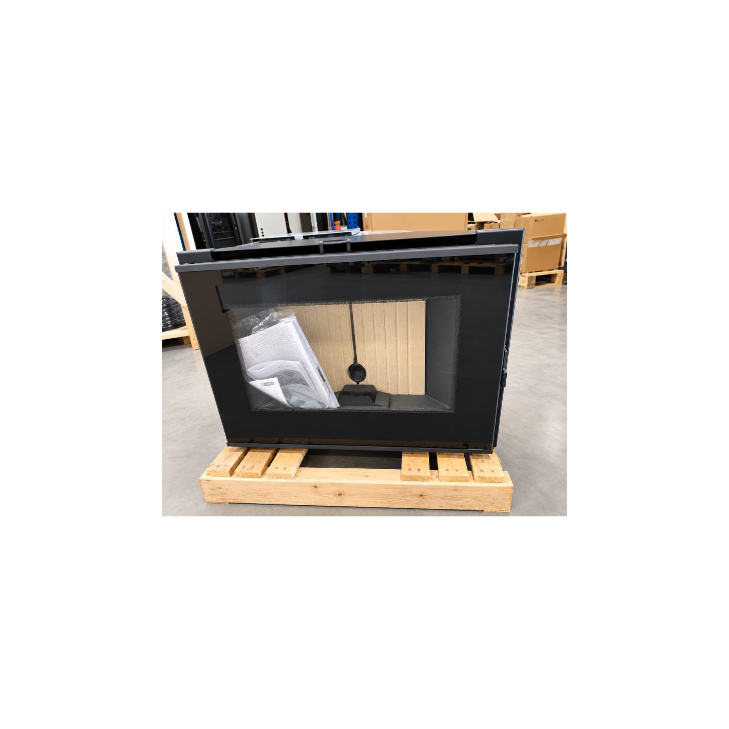 Insert à granulés GERICO – Noir – Reconditionné – Réf. 433