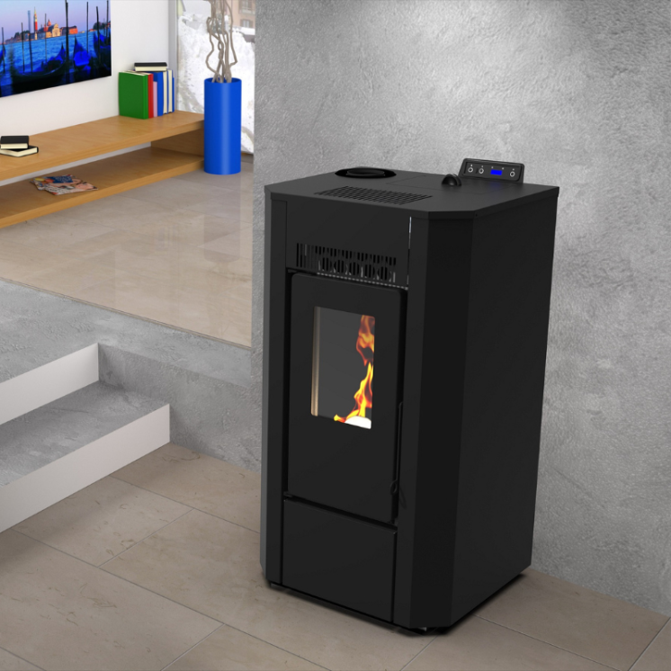 Poêle à granules étanche -  LVZ MARILYN 9 UP