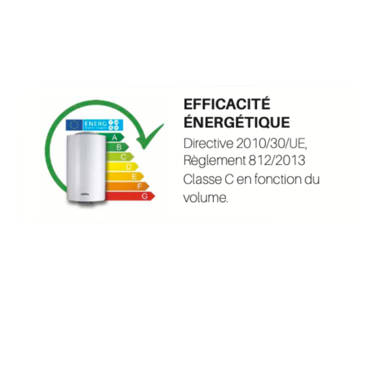 Ballon tampon émaillé 150L sans serpentin