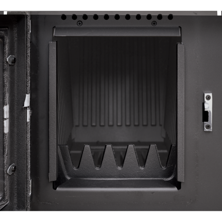 CUISINIERE À BOIS MAGNUM MBS EN FONTE | SORTIE COTE DROIT