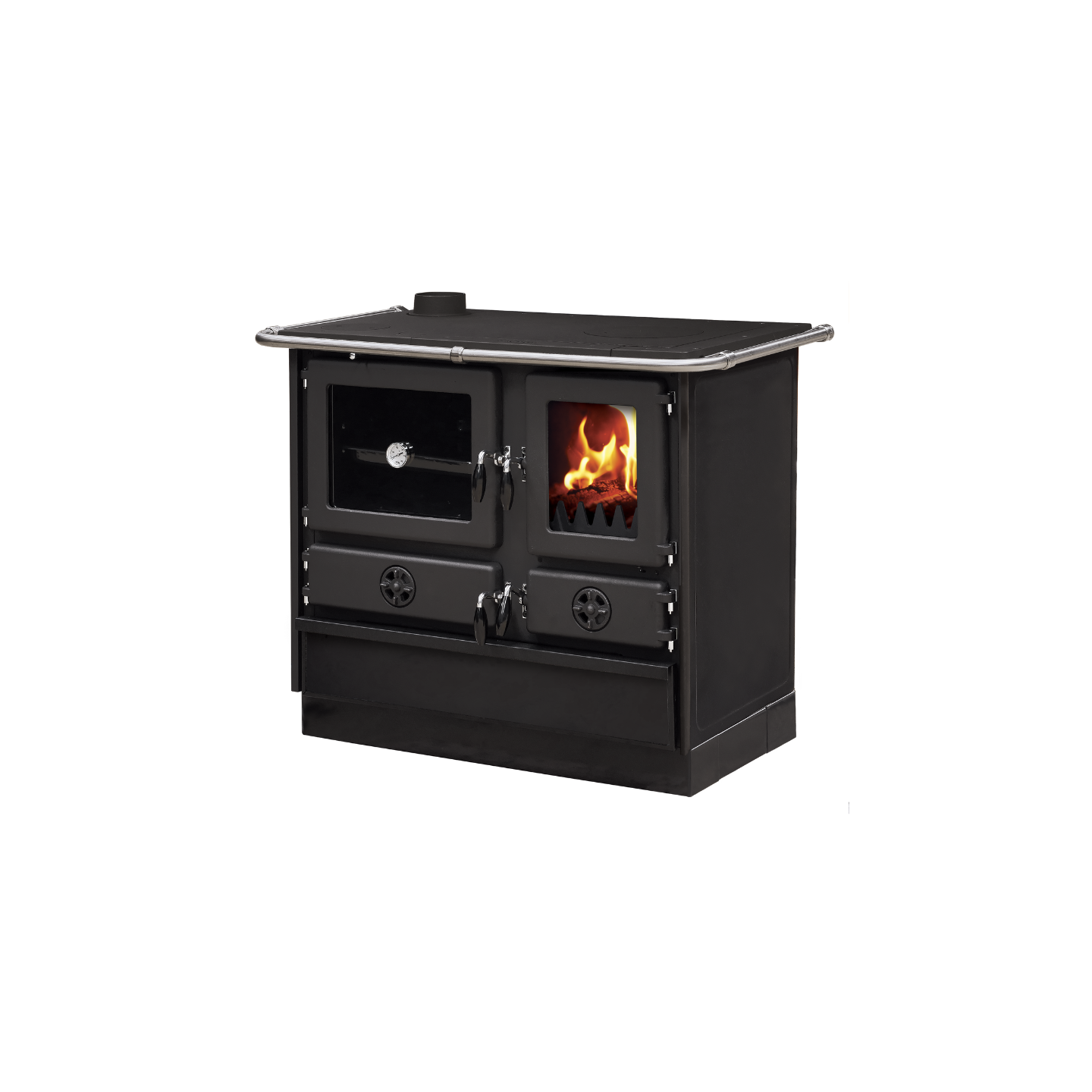 copy of CUISINIERE À BOIS MAGNUM MBS EN FONTE | SORTIE COTE DROIT