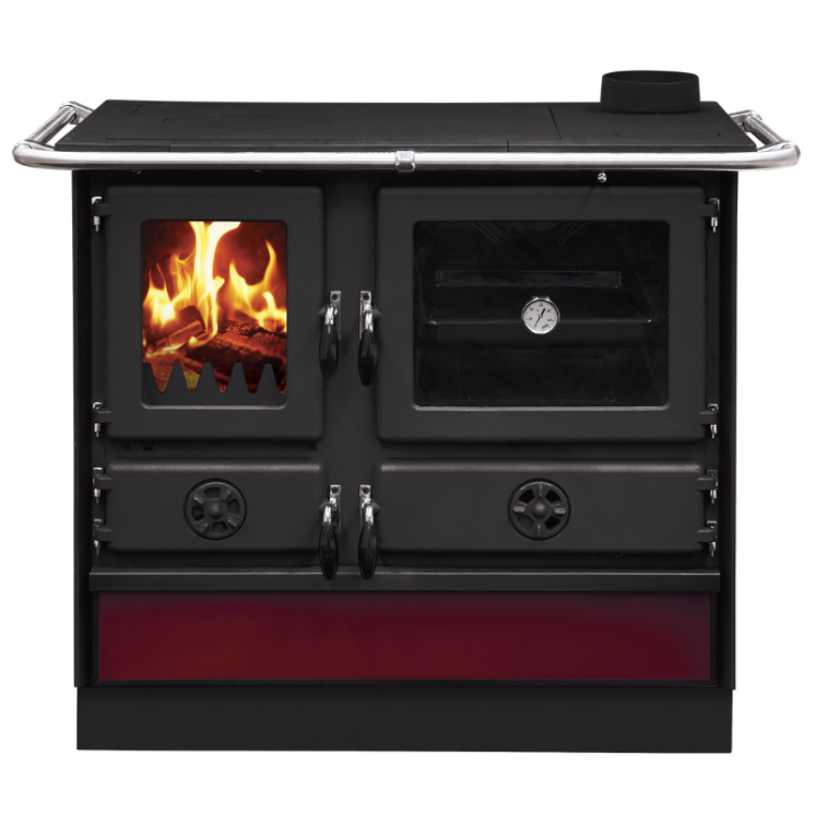Cuisinière à bois Magnum Thermo MBS Bordeaux