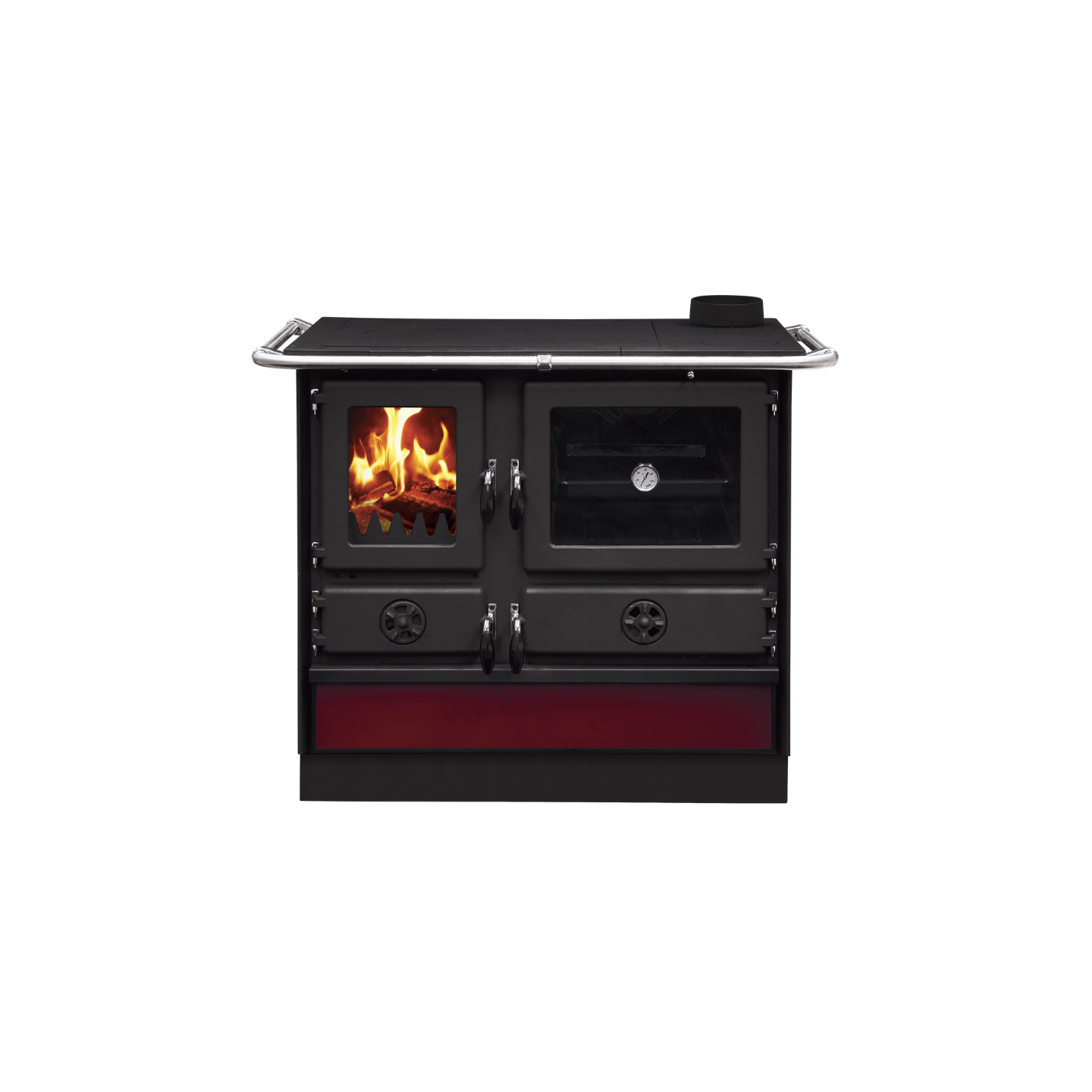 Cuisinière à bois Magnum Thermo MBS Bordeaux