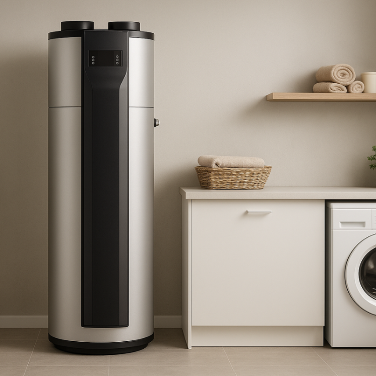 Chauffe-eau thermodynamique 200L – Compact et connecté