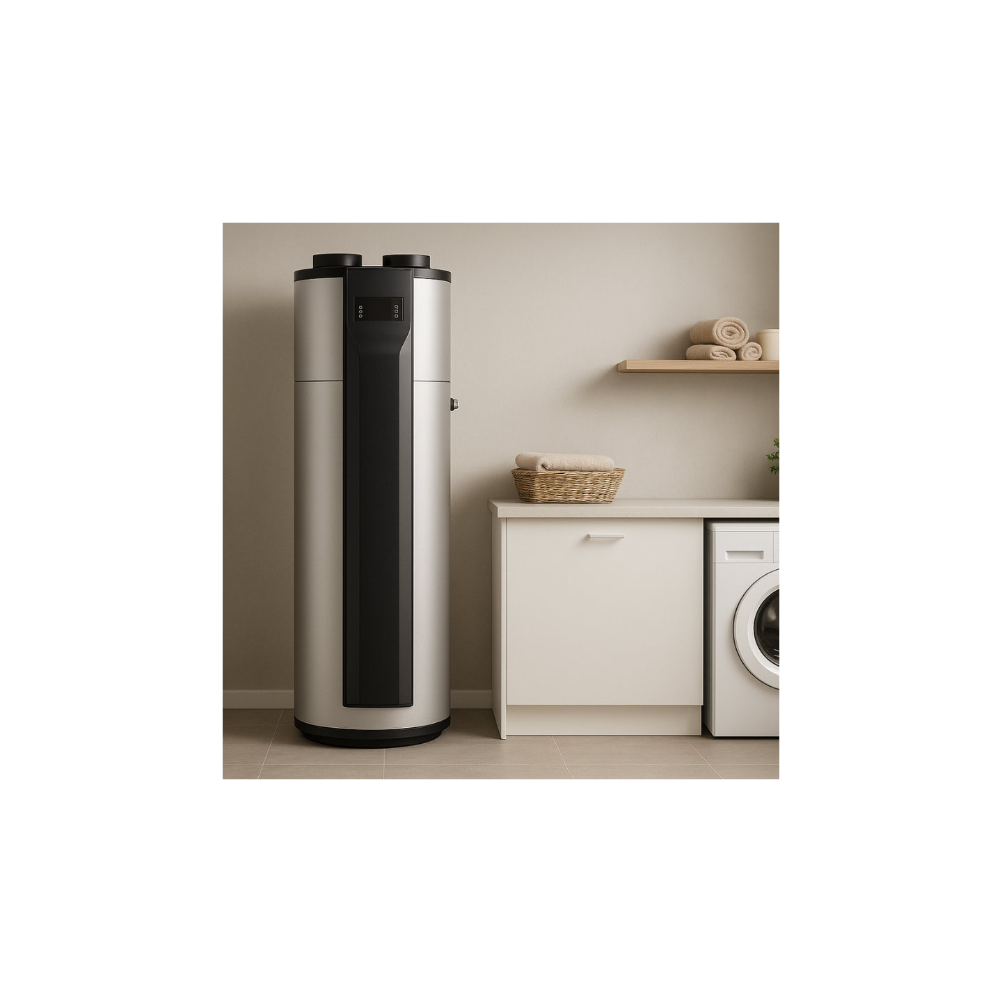 Chauffe-eau thermodynamique 300L – Grand volume connecté